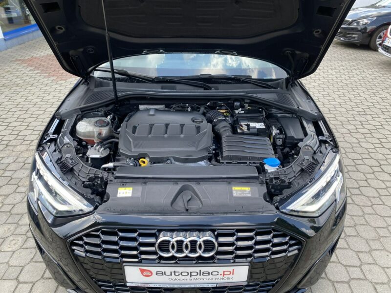 Audi A3 2.0 150 Automat, Wirtualne zegary, Aktywny tempomat 8Y