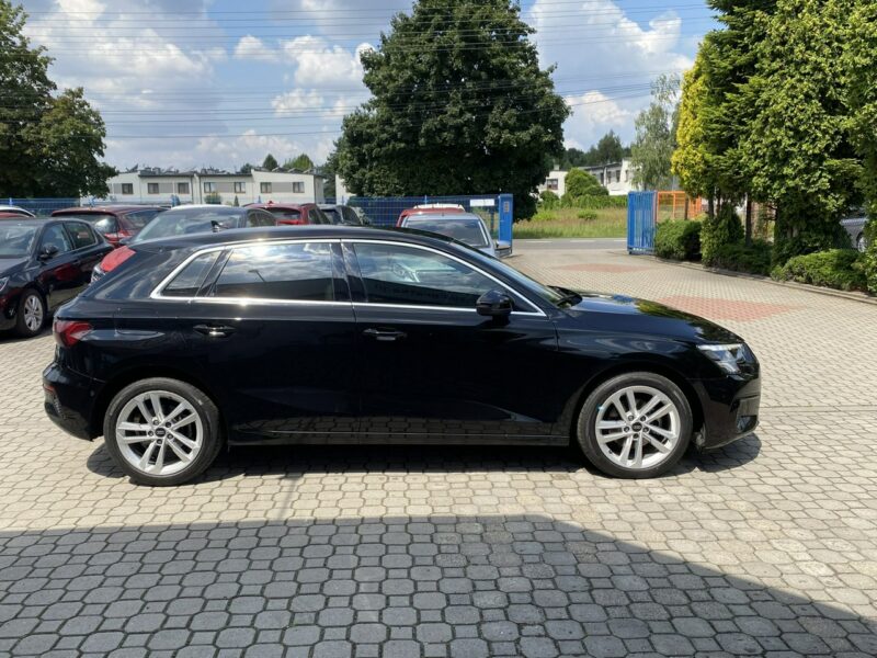 Audi A3 2.0 150 Automat, Wirtualne zegary, Aktywny tempomat 8Y