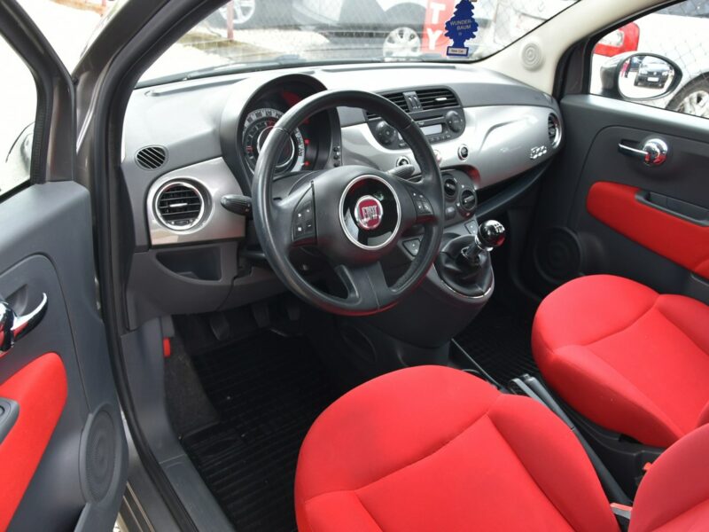 Fiat 500 Louge 1.2 70KM Manual 2010r. Klima Panorama Polecam I (2007-)