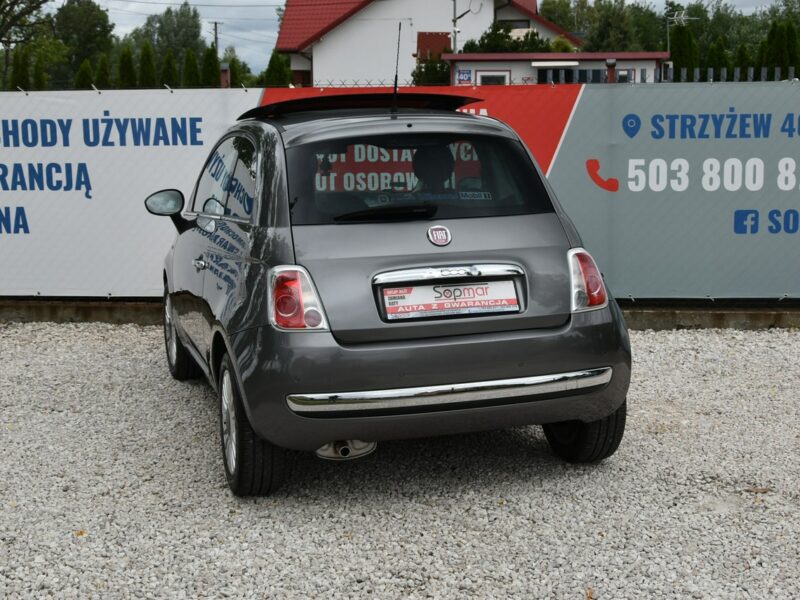 Fiat 500 Louge 1.2 70KM Manual 2010r. Klima Panorama Polecam I (2007-)