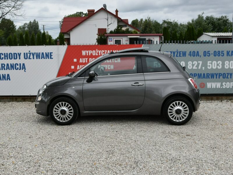 Fiat 500 Louge 1.2 70KM Manual 2010r. Klima Panorama Polecam I (2007-)