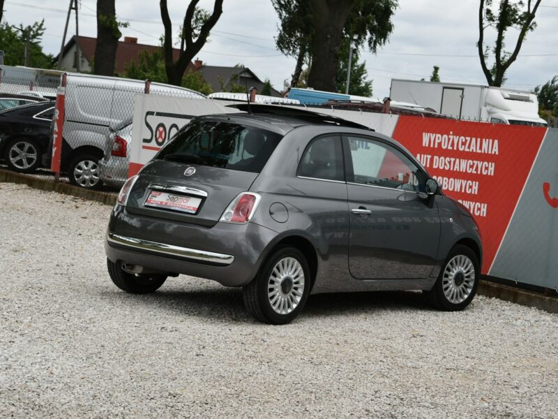 Fiat 500 Louge 1.2 70KM Manual 2010r. Klima Panorama Polecam I (2007-)