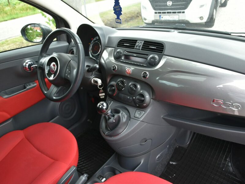 Fiat 500 Louge 1.2 70KM Manual 2010r. Klima Panorama Polecam I (2007-)