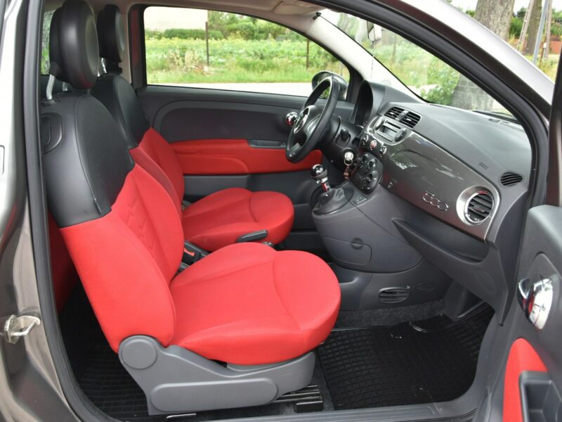 Fiat 500 Louge 1.2 70KM Manual 2010r. Klima Panorama Polecam I (2007-)