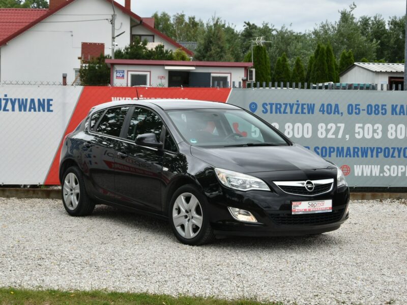 Opel Astra 1.4T 140KM 2011r. Klima TEMPOMAT grzane fotele PDC POLECAM J (2009-2019)