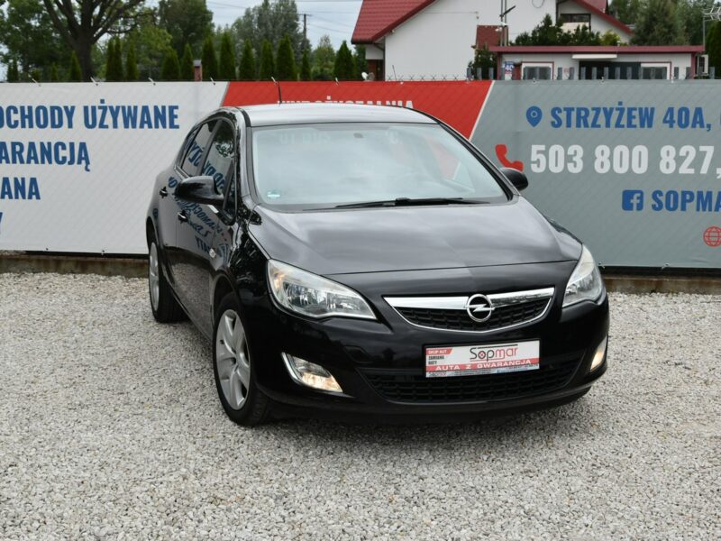 Opel Astra 1.4T 140KM 2011r. Klima TEMPOMAT grzane fotele PDC POLECAM J (2009-2019)