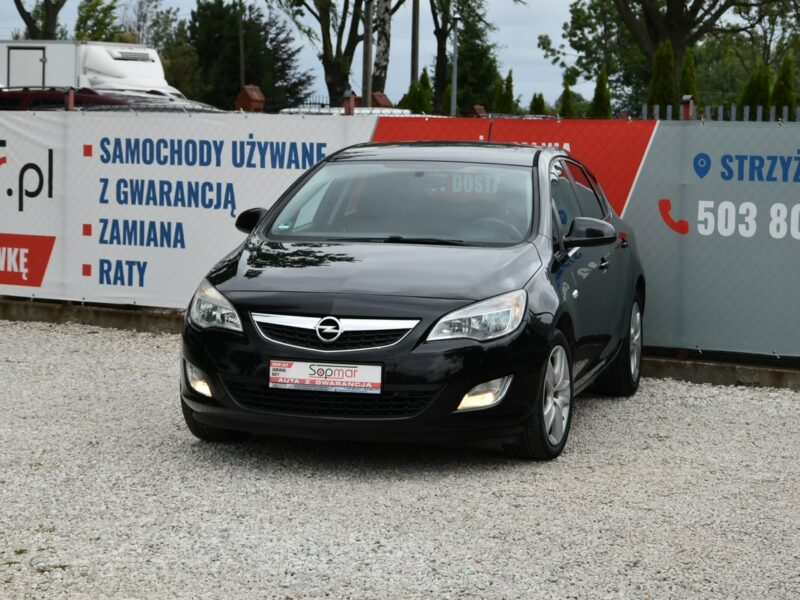 Opel Astra 1.4T 140KM 2011r. Klima TEMPOMAT grzane fotele PDC POLECAM J (2009-2019)