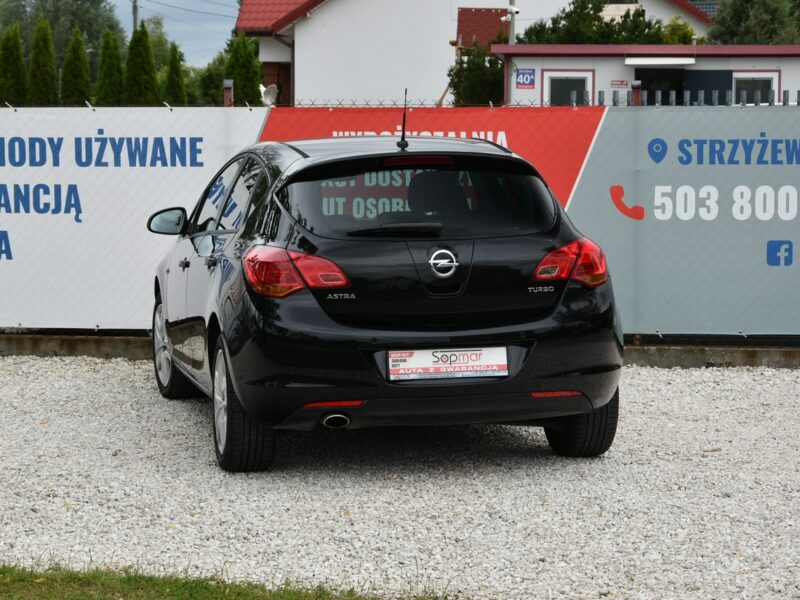 Opel Astra 1.4T 140KM 2011r. Klima TEMPOMAT grzane fotele PDC POLECAM J (2009-2019)