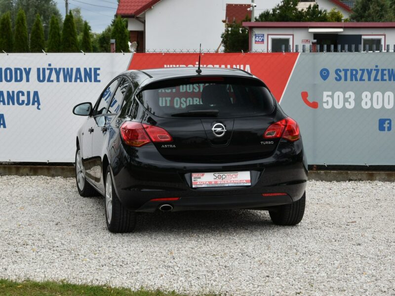 Opel Astra 1.4T 140KM 2011r. Klima TEMPOMAT grzane fotele PDC POLECAM J (2009-2019)