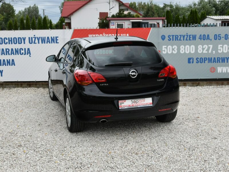 Opel Astra 1.4T 140KM 2011r. Klima TEMPOMAT grzane fotele PDC POLECAM J (2009-2019)