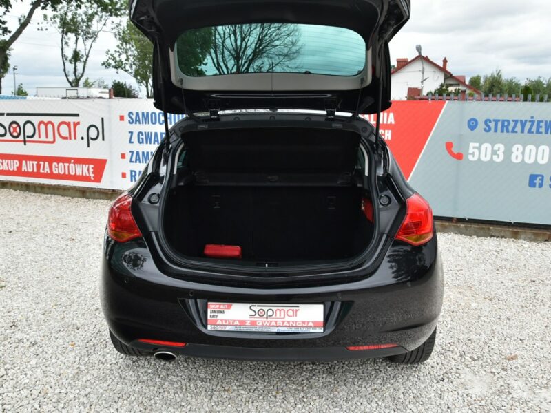 Opel Astra 1.4T 140KM 2011r. Klima TEMPOMAT grzane fotele PDC POLECAM J (2009-2019)