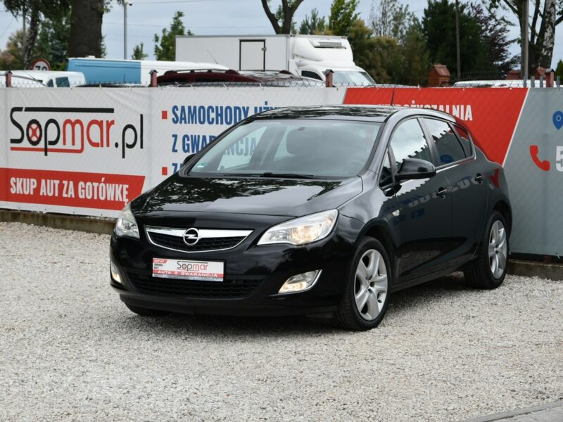 Opel Astra 1.4T 140KM 2011r. Klima TEMPOMAT grzane fotele PDC POLECAM J (2009-2019)