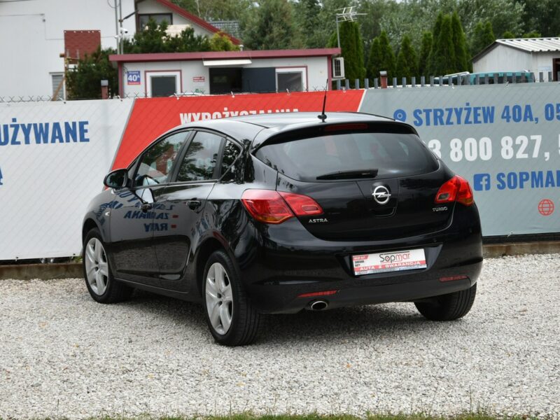 Opel Astra 1.4T 140KM 2011r. Klima TEMPOMAT grzane fotele PDC POLECAM J (2009-2019)