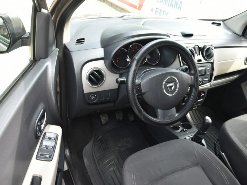 Dacia Lodgy 1.6 BENZYNA 82KM 2013r. Polski SALON Klima 5 osób Polecam