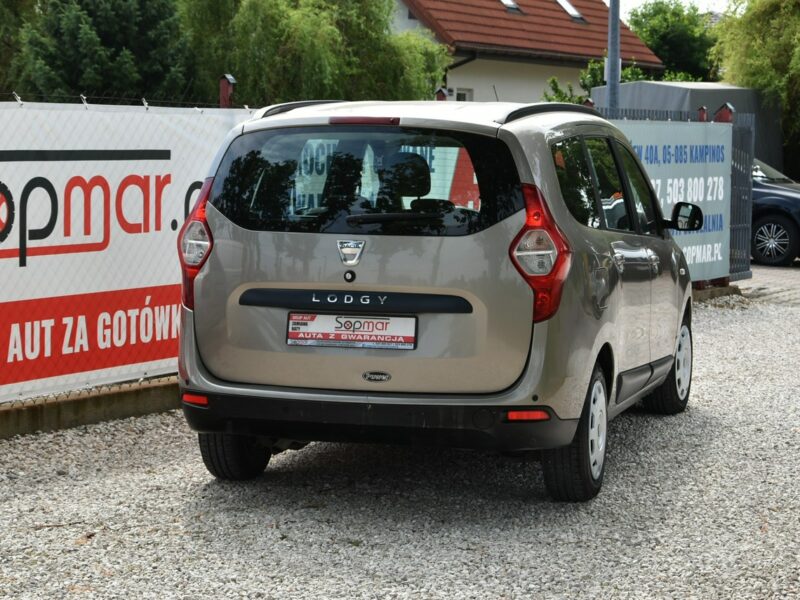 Dacia Lodgy 1.6 BENZYNA 82KM 2013r. Polski SALON Klima 5 osób Polecam