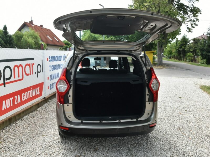 Dacia Lodgy 1.6 BENZYNA 82KM 2013r. Polski SALON Klima 5 osób Polecam