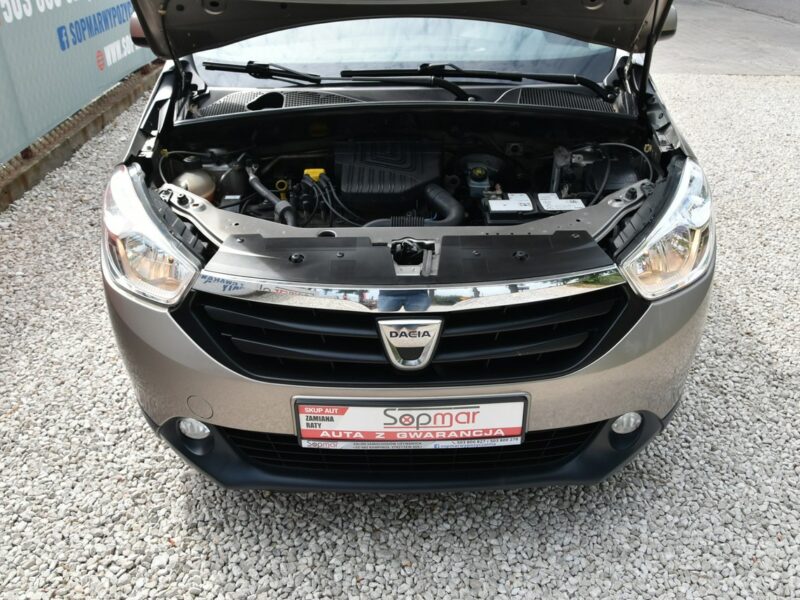 Dacia Lodgy 1.6 BENZYNA 82KM 2013r. Polski SALON Klima 5 osób Polecam