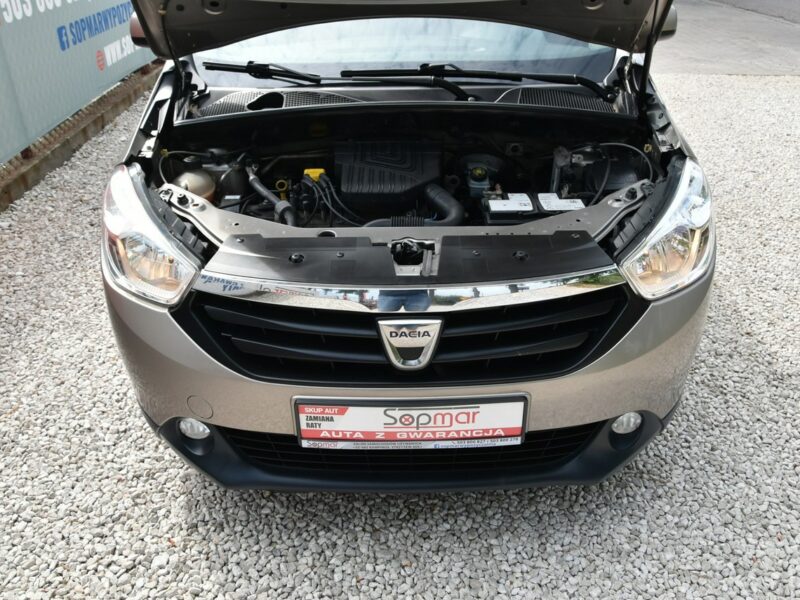 Dacia Lodgy 1.6 BENZYNA 82KM 2013r. Polski SALON Klima 5 osób Polecam