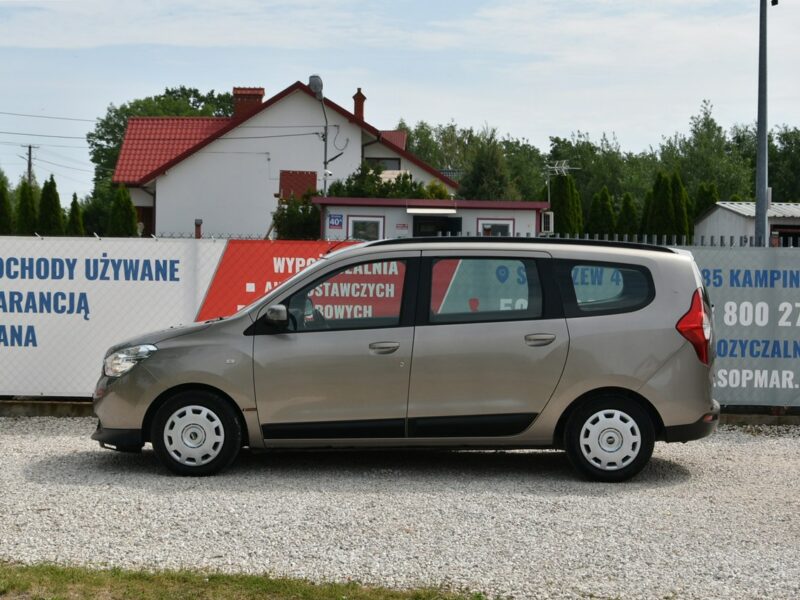 Dacia Lodgy 1.6 BENZYNA 82KM 2013r. Polski SALON Klima 5 osób Polecam