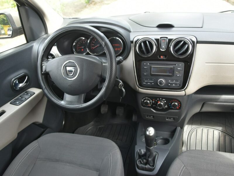 Dacia Lodgy 1.6 BENZYNA 82KM 2013r. Polski SALON Klima 5 osób Polecam