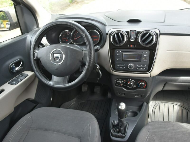 Dacia Lodgy 1.6 BENZYNA 82KM 2013r. Polski SALON Klima 5 osób Polecam