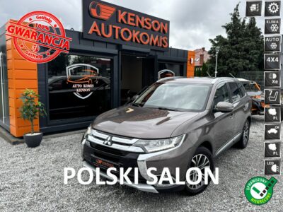 Mitsubishi Outlander 4x4, PL Salon, 7-dmio Osobowy, LED, Kamera cofani, Tempomat, Bluetooth III (2012-)