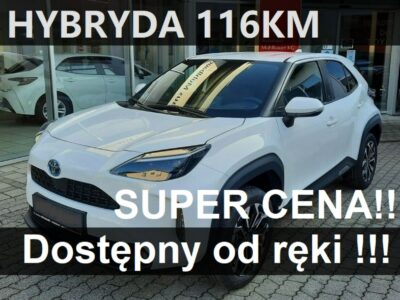 Toyota Yaris Cross 116KM Hybryda Super Niska Cena Kamera Światła Led od ręki 1195zł