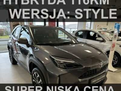 Toyota Yaris Cross 116KM Style Super Niska Cena Kamera Światła Led 1299zł