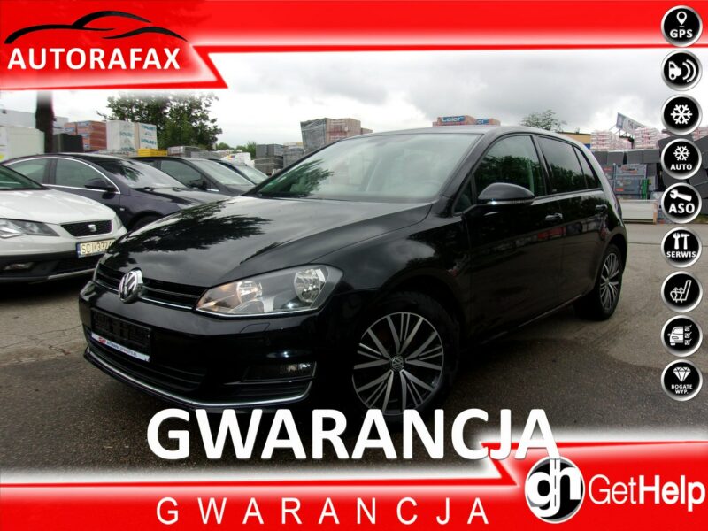 Volkswagen Golf Klimatronic 2-strefowy, PDC 2x, Podgrz. fotele, Nawigacja, Gwarancja VII (2012-)
