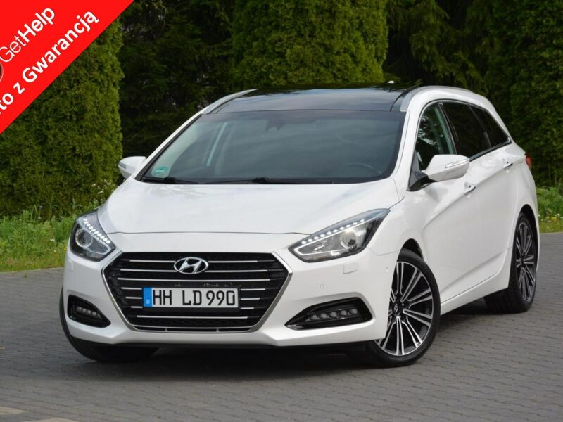 Hyundai i40 Lift Premium Skóry bi-Xenon Ledy Panorama Navi Wentylacja EL.Klapa