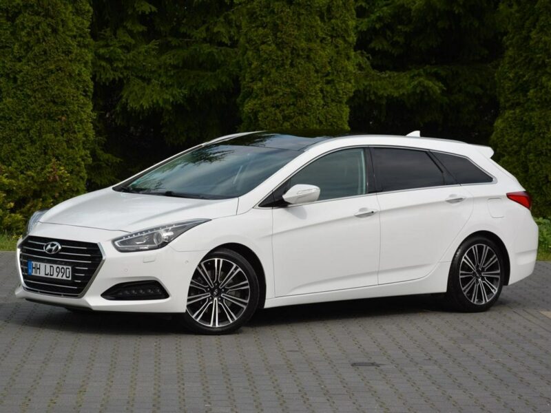Hyundai i40 Lift Premium Skóry bi-Xenon Ledy Panorama Navi Wentylacja EL.Klapa
