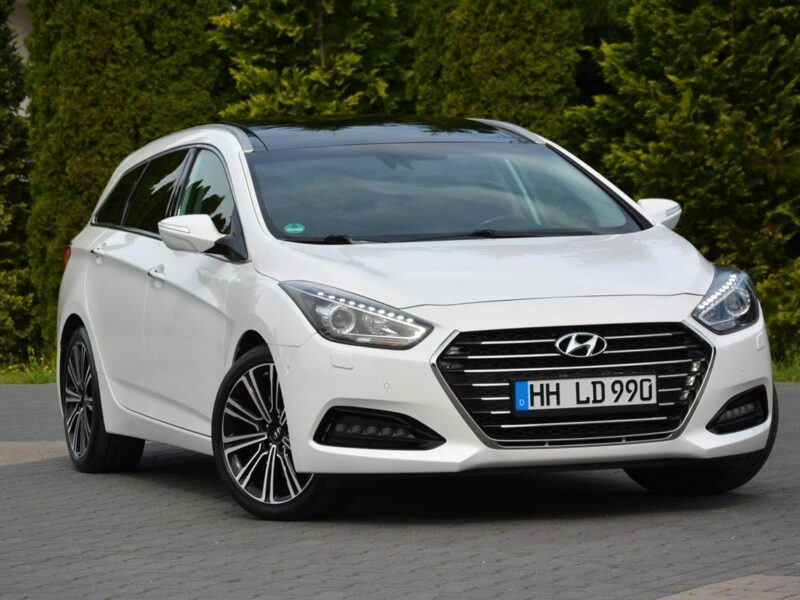 Hyundai i40 Lift Premium Skóry bi-Xenon Ledy Panorama Navi Wentylacja EL.Klapa