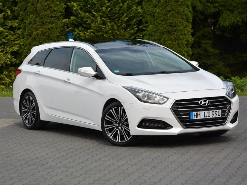 Hyundai i40 Lift Premium Skóry bi-Xenon Ledy Panorama Navi Wentylacja EL.Klapa