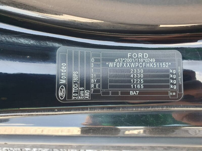 Ford Mondeo Mk5 (2014-)