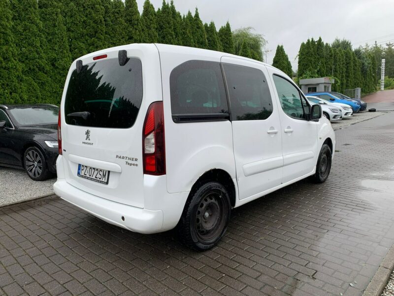 Peugeot Partner VAT 23% Salon PL Pierwszy właściciel Klimatyzacja 5 osobowy II (2008-)