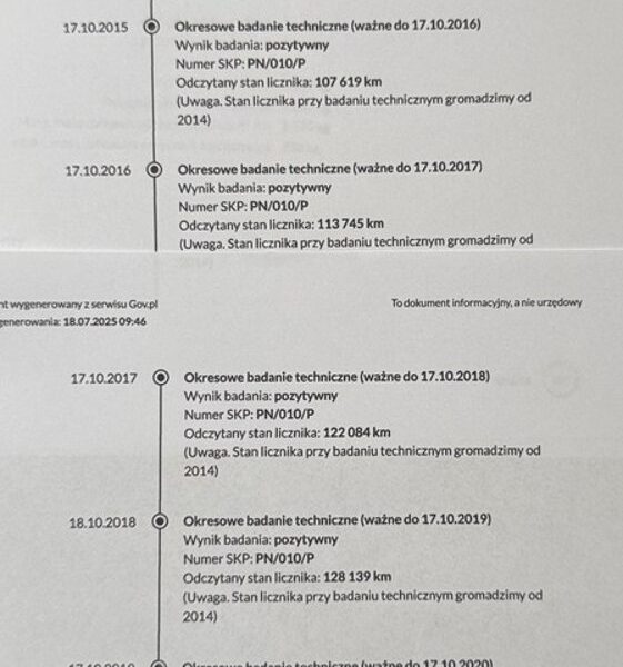 Peugeot 308 Pisemna Gwarancja 12 miesięcy T7 (2008-2013)