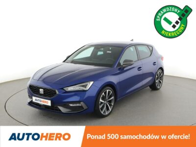 Seat Leon DSG mHEV full LED virtual cocopit navi kamera i czujniki parkowania IV (2020 - )