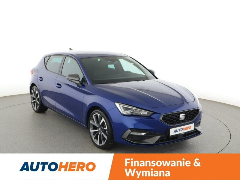 Seat Leon DSG mHEV full LED virtual cocopit navi kamera i czujniki parkowania IV (2020 - )