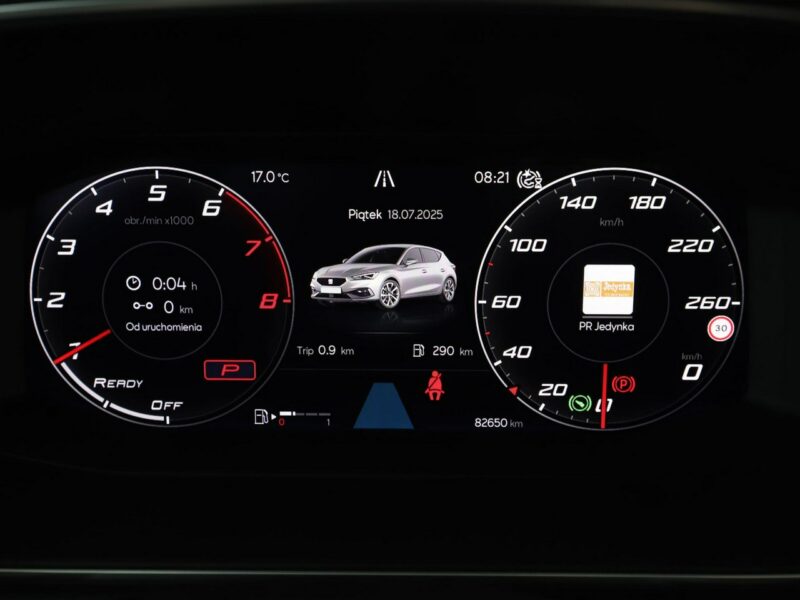 Seat Leon DSG mHEV full LED virtual cocopit navi kamera i czujniki parkowania IV (2020 - )