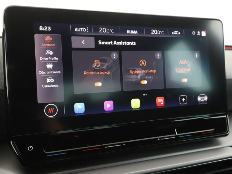 Seat Leon DSG mHEV full LED virtual cocopit navi kamera i czujniki parkowania IV (2020 - )