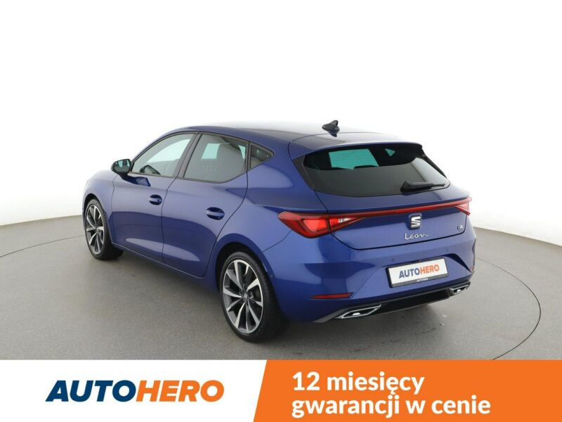 Seat Leon DSG mHEV full LED virtual cocopit navi kamera i czujniki parkowania IV (2020 - )