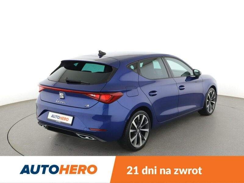 Seat Leon DSG mHEV full LED virtual cocopit navi kamera i czujniki parkowania IV (2020 - )