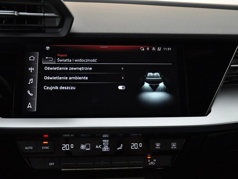 Audi A3 35 TFSI Stronic SportSedan B&O MatrixLed BlackPak. SportoweZawieszenie 8Y