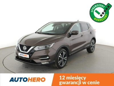 Nissan Qashqai 1.2 N-Connecta Klimatronik Tempomat Nawigacja Grzane Fotele Kamery LED II (2013-2021)