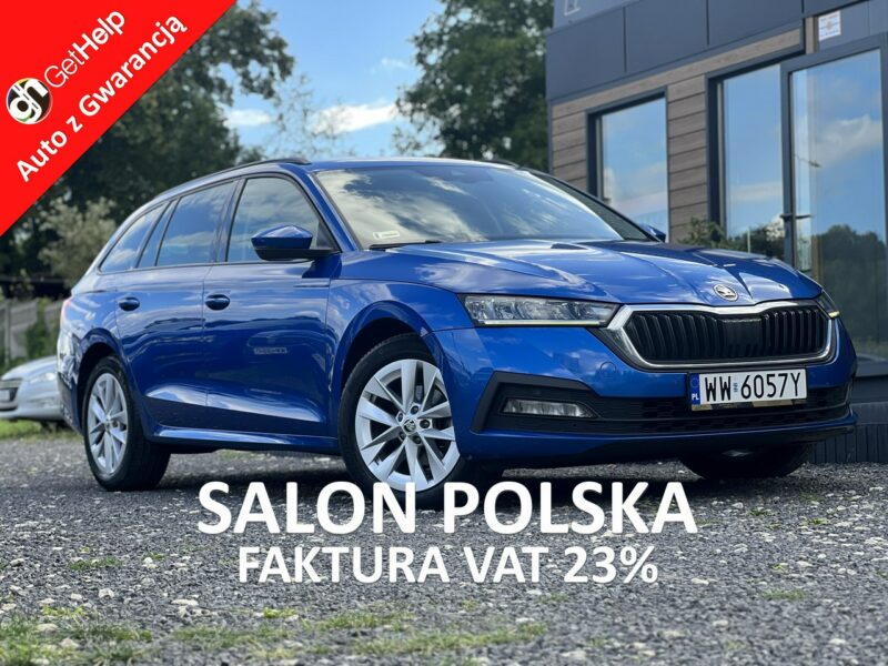 Škoda Octavia Salon Polska Poleasingowy I właściciel Serwis ASO VAT 23% Bezwypadkowy IV (2020-)