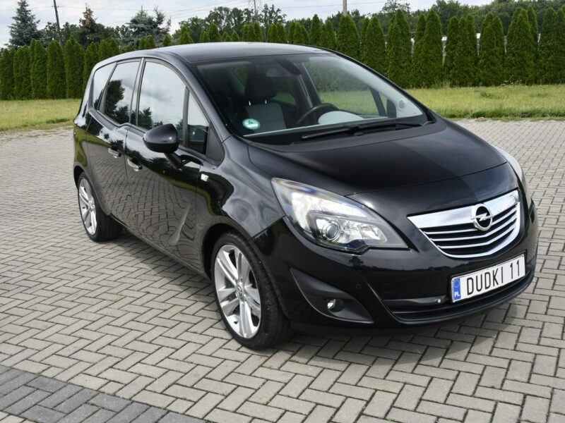 Opel Meriva 1,4Turbo DUDKI11 Klimatr 2 str.Temp.Podg.Fot.Hak.Alu.kredyt,OKAZJA II (2010-)