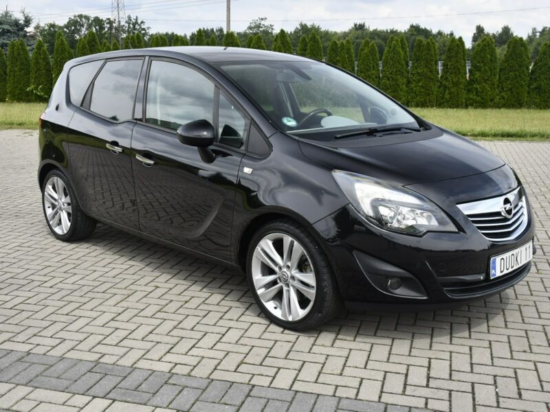 Opel Meriva 1,4Turbo DUDKI11 Klimatr 2 str.Temp.Podg.Fot.Hak.Alu.kredyt,OKAZJA II (2010-)