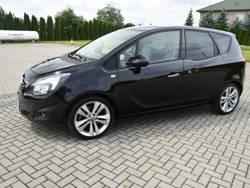 Opel Meriva 1,4Turbo DUDKI11 Klimatr 2 str.Temp.Podg.Fot.Hak.Alu.kredyt,OKAZJA II (2010-)