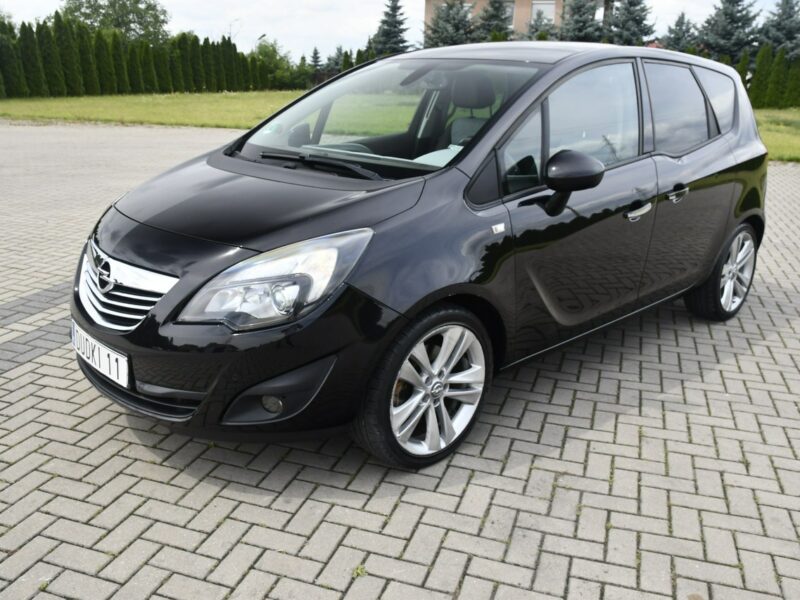 Opel Meriva 1,4Turbo DUDKI11 Klimatr 2 str.Temp.Podg.Fot.Hak.Alu.kredyt,OKAZJA II (2010-)