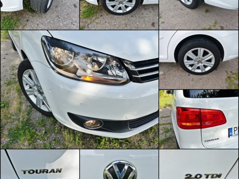 Volkswagen Touran 2.0 TDI*MATCH*Climatronic*Alu*Navi*Półskóry*Panorama*7osób*Zadbany!!! II (2010-2015)